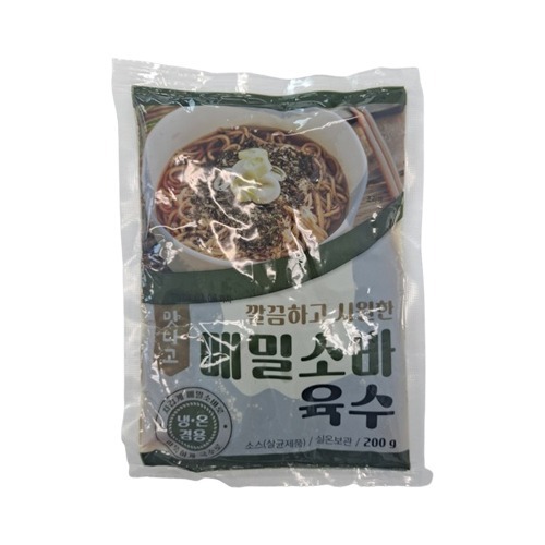 맛나고 메밀소바육수 200g 1박스 30개입